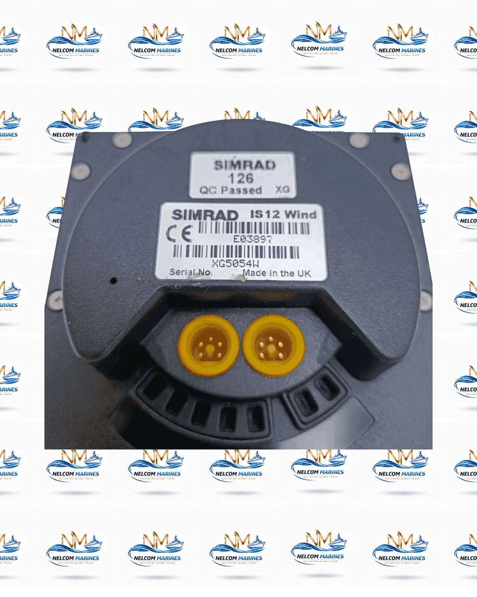 Used SIMRAD IS12 E03897W SIMRAD IS12 DIS E03897W ANEMOMETER DISPLAY - MARINE NAVIGATION Alang Spare Parts Market - View 4