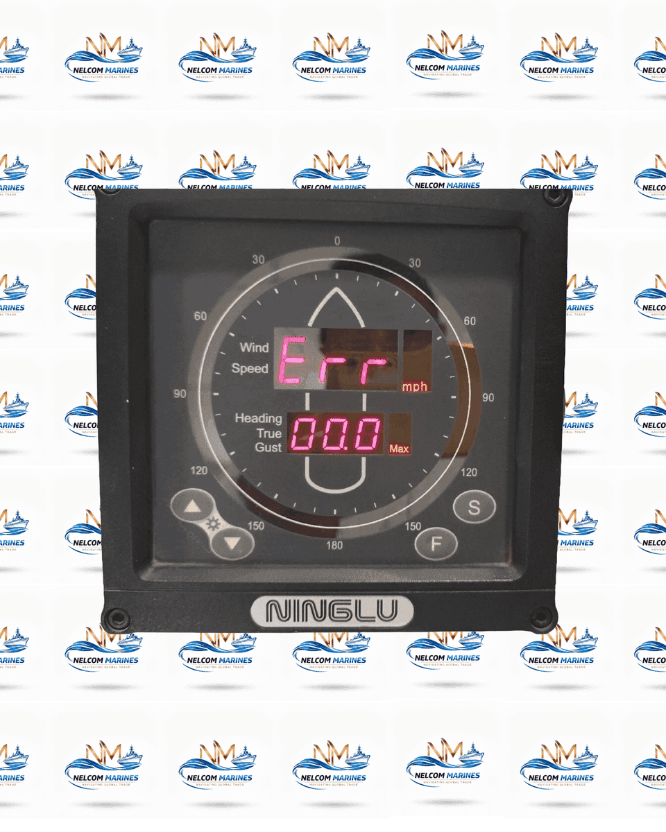 Used SIMRAD IS12 E03897W SIMRAD IS12 DIS E03897W ANEMOMETER DISPLAY - MARINE NAVIGATION - Alang Marine Spares