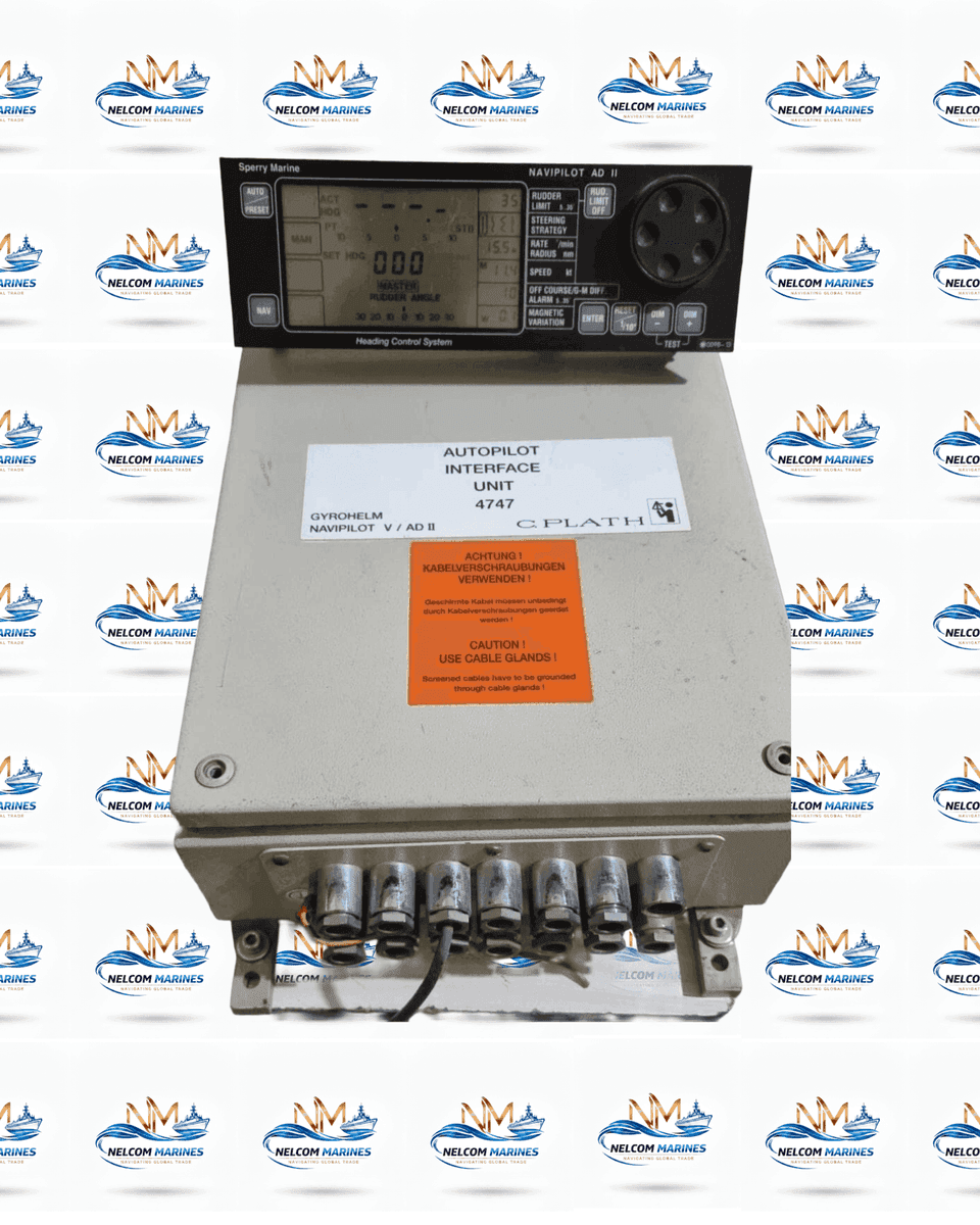 Used SPERRY MARINE NAVIPILOT AD SPERRY MARINE NAVIPILOT AD MARINE AUTOPILOT - MARINE NAVIGATION Alang Spare Parts Market - View 3