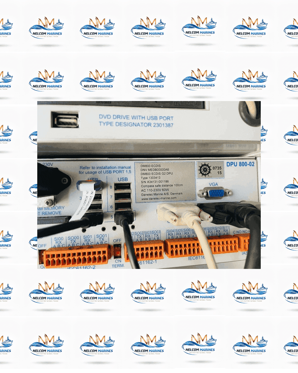 Used DENELEC DM-800 DENELEC DM 800 MARINE ECDIS - MARINE NAVIGATION Alang Spare Parts Market - View 4