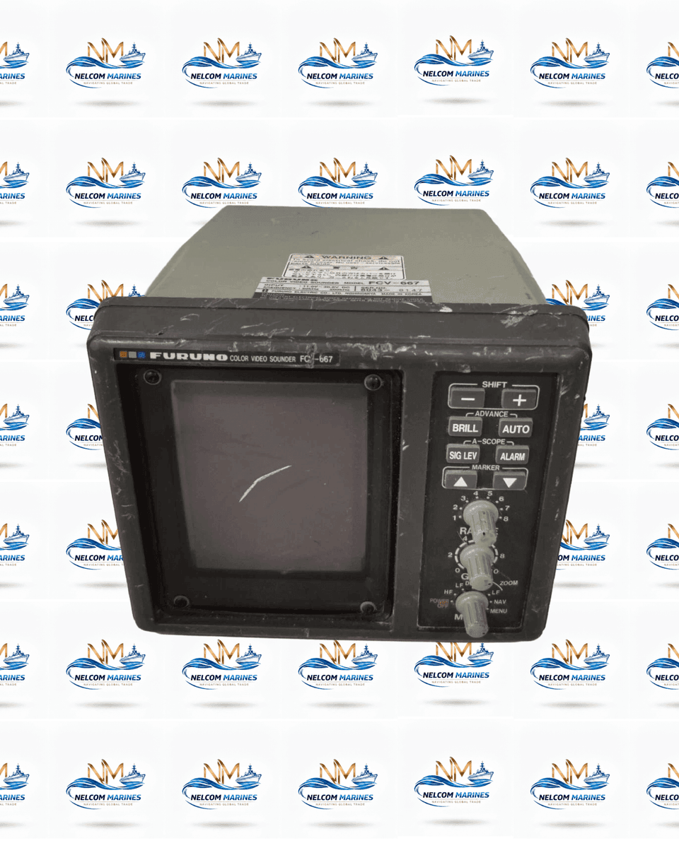 Used FURUNO FCV-667 FURUNO FCV-667 MARINE ECHO SOUNDER - MARINE NAVIGATION Alang Spare Parts Market - View 5