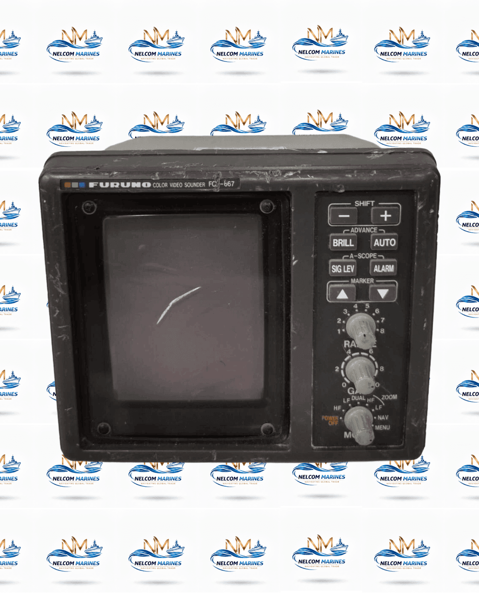 Used FURUNO FCV-667 FURUNO FCV-667 MARINE ECHO SOUNDER - MARINE NAVIGATION Alang Spare Parts Market - View 6
