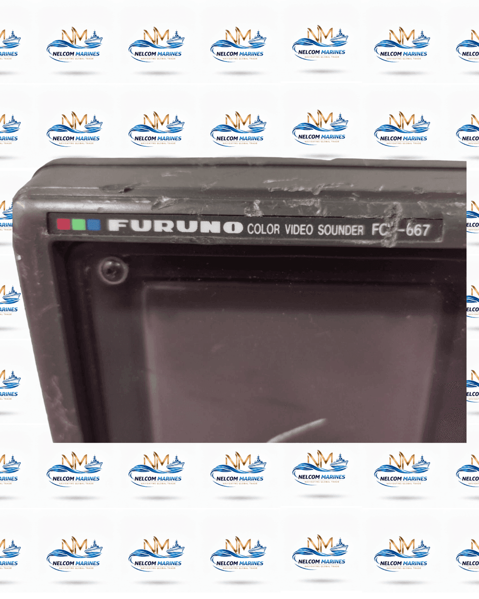 Used FURUNO FCV-667 FURUNO FCV-667 MARINE ECHO SOUNDER - MARINE NAVIGATION Alang Spare Parts Market - View 2