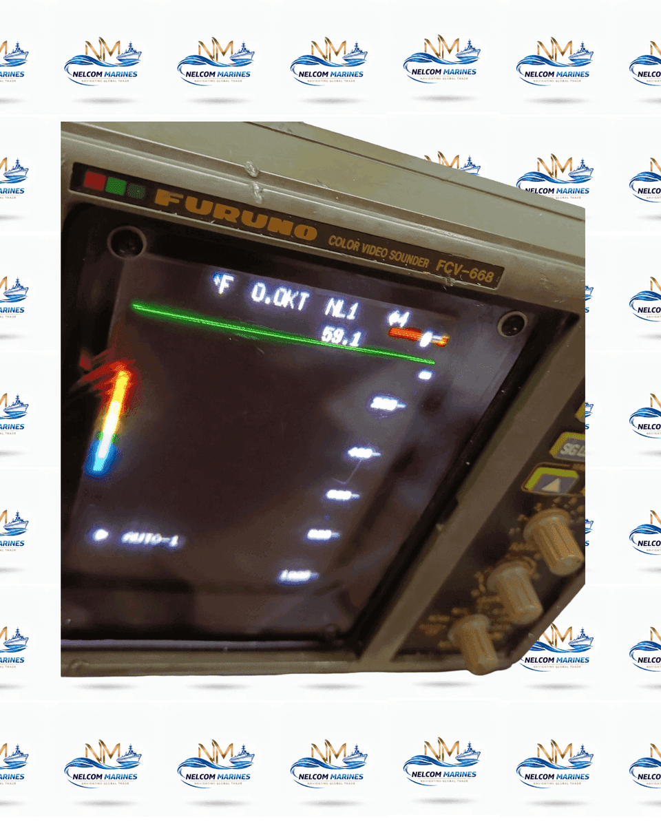 Used FURUNO FCV-668 FURUNO FCV-668 MARINE ECHO SOUNDER - MARINE NAVIGATION Alang Spare Parts Market - View 4
