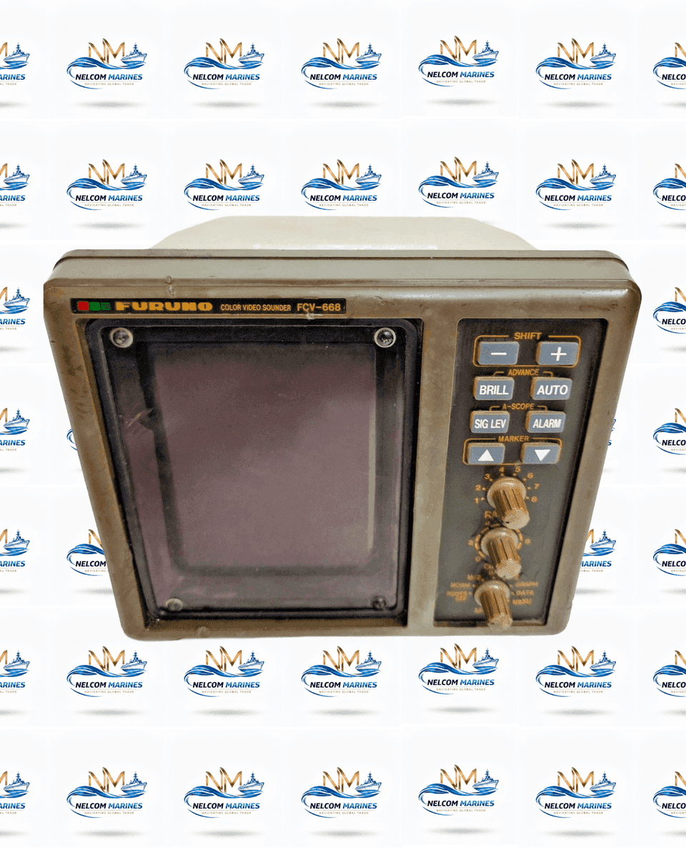 Used FURUNO FCV-668 FURUNO FCV-668 MARINE ECHO SOUNDER - MARINE NAVIGATION - Alang Marine Spares