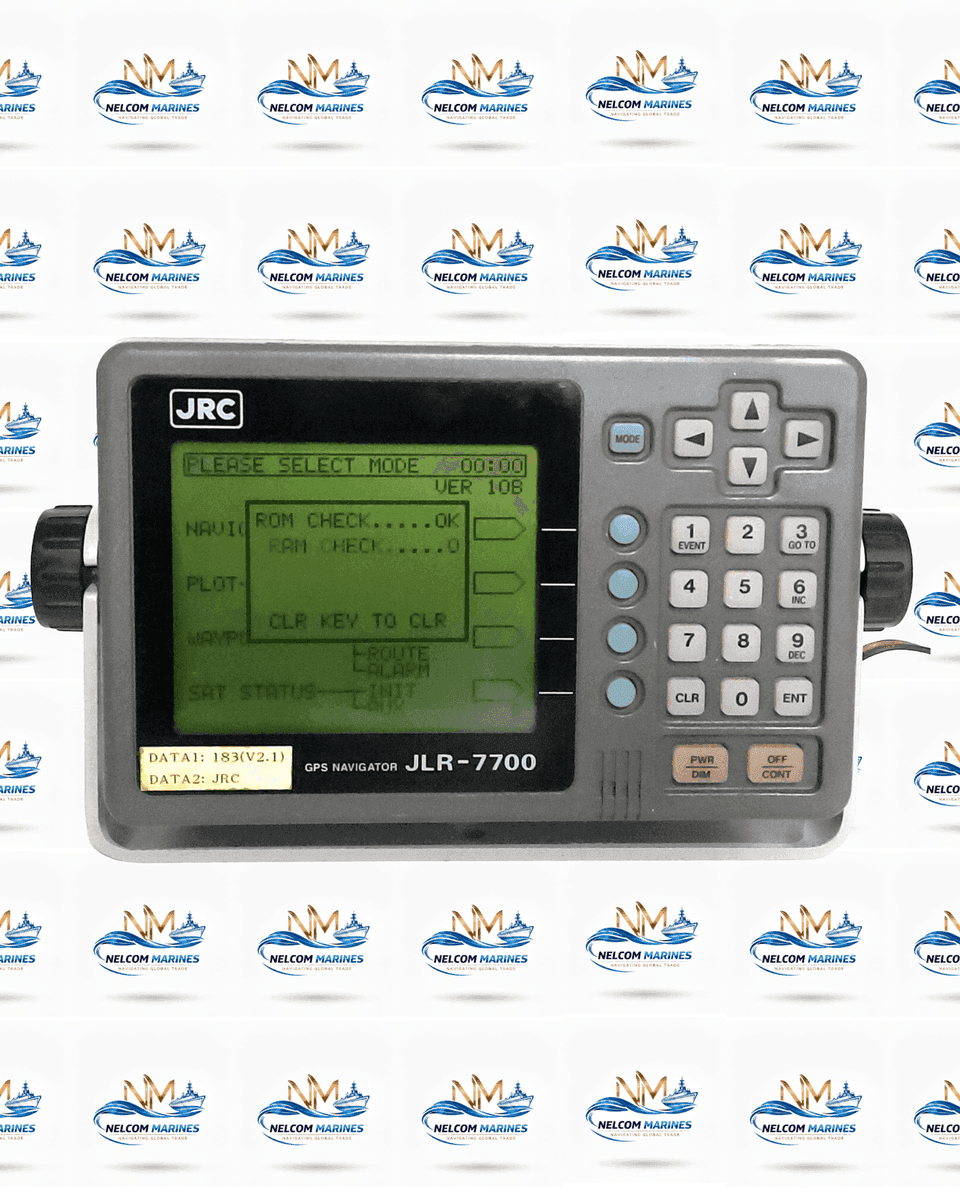 Used JRC JLR-7700  JRC JLR-7700 MARINE GPS - MARINE NAVIGATION Alang Spare Parts Market - View 5