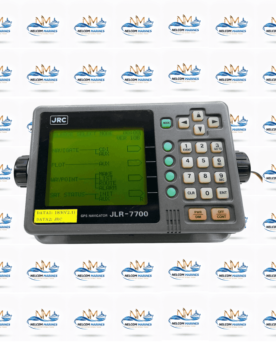 Used JRC JLR-7700  JRC JLR-7700 MARINE GPS - MARINE NAVIGATION - Alang Marine Spares