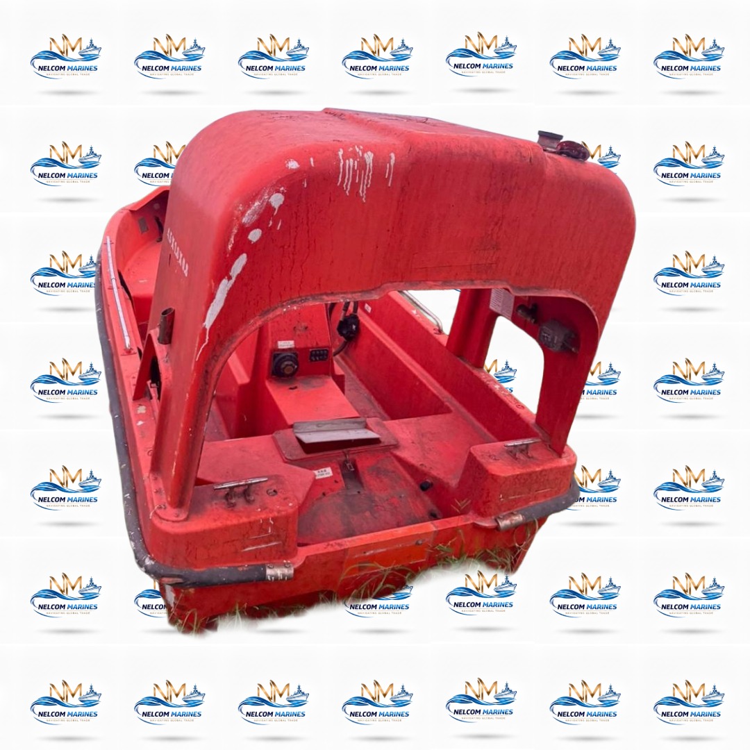 Used JIANGYIN WOLONG JY45KR JIANGYIN WOLONG JY45KR F.R.P. FAST RESCUE BOAT - MARINE SAFETY - LIFESAVING APPLIANCES Alang Spare Parts Market - View 2