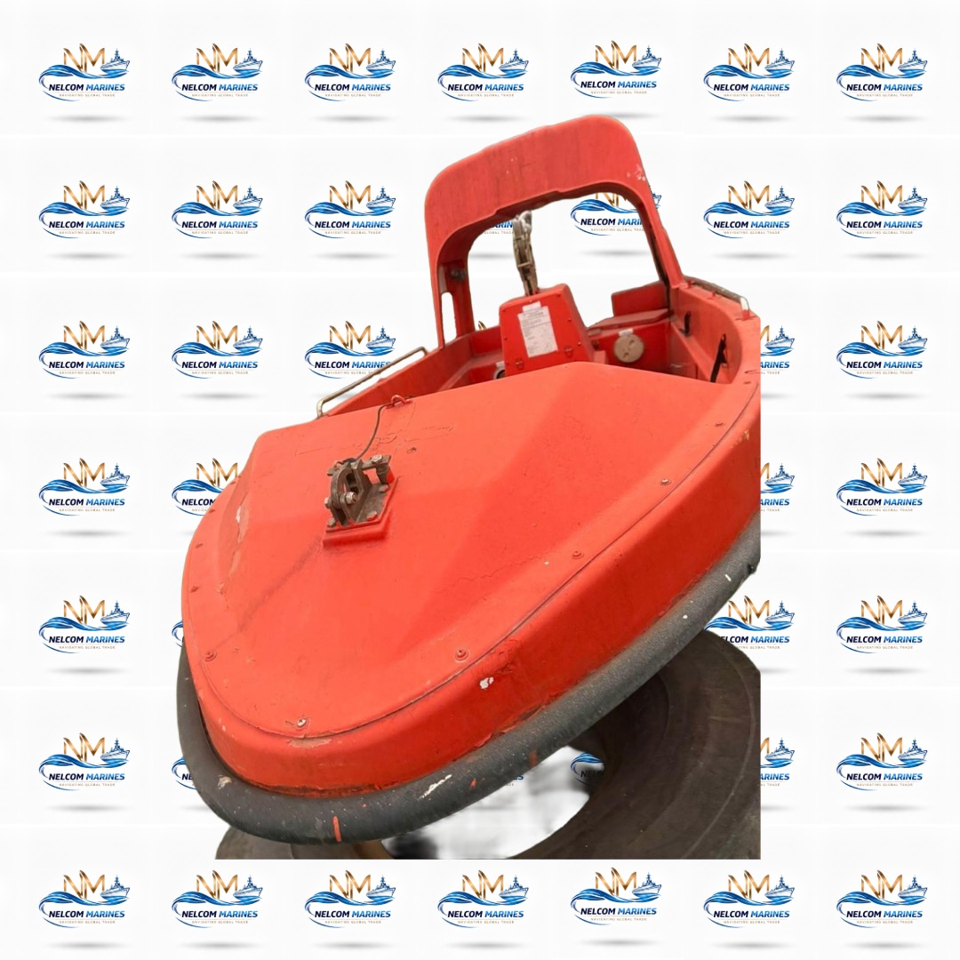 Used JIANGYIN WOLONG JY45KR JIANGYIN WOLONG JY45KR F.R.P. FAST RESCUE BOAT - MARINE SAFETY - LIFESAVING APPLIANCES Alang Spare Parts Market - View 4