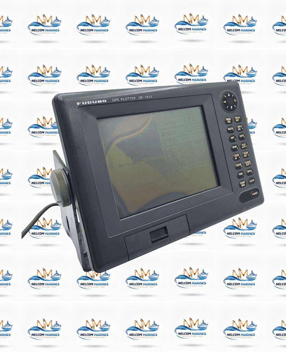 Used FURUNO GP 1810 FURUNO GP-1810 CHARTPLOTTER USED - MARINE NAVIGATION - Alang Marine Spares