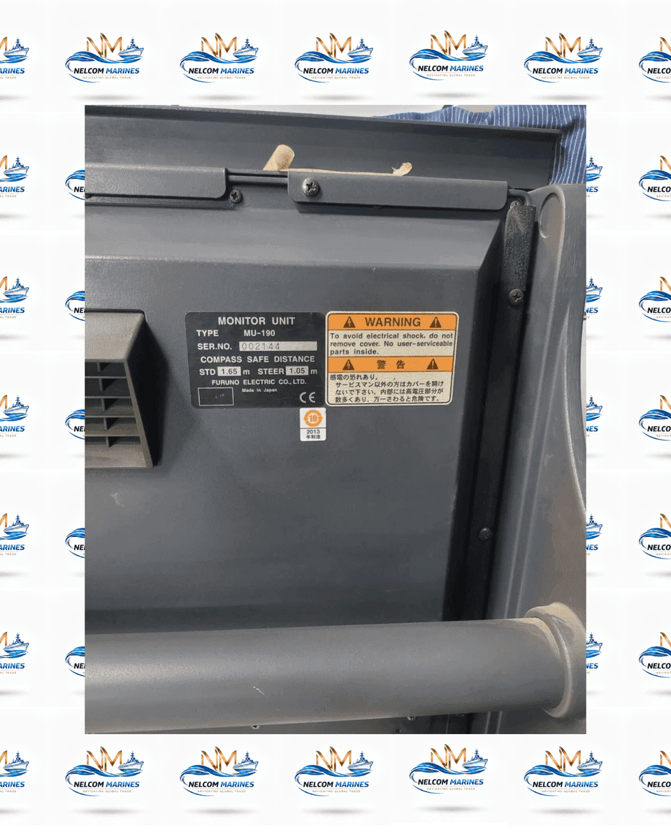 Click to enlarge Used FURUNO MU 190 FURUNO MU 190 MARINE DISPLAY UNIT - MARINE NAVIGATION from Alang Ship Breaking Yard