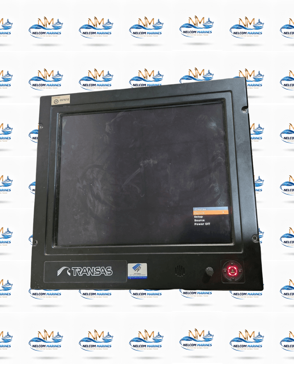Used TRANSAS HATTELAND  JH 19T14  TRANSAS HATTELAND JH 19T14 MARINE DISPLAY UNIT - MARINE NAVIGATION - Alang Marine Spares