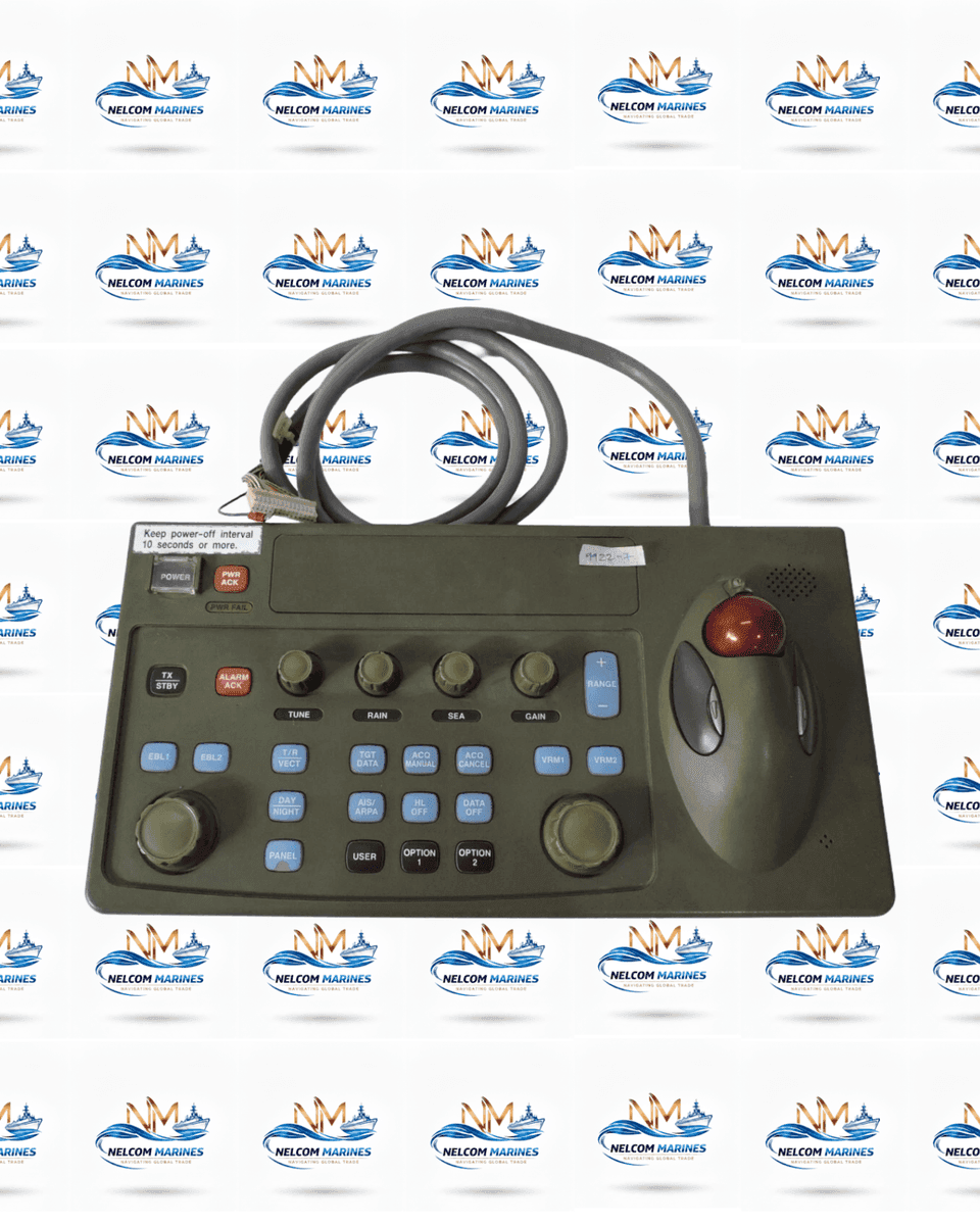 Used JRC NCE 7721 NCE 7721 RADAR ECDIS KEYBOARD CONTROL UNIT - MARINE NAVIGATION - Alang Marine Spares