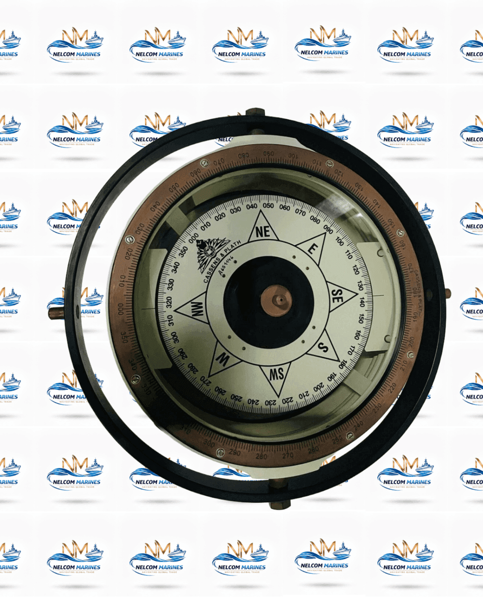 Used SPERRY MARINE TYPE 12 SPERRY MARINE C. PLATH TYPE 12 MAGNETIC COMPASS - MARINE NAVIGATION - Alang Marine Spares