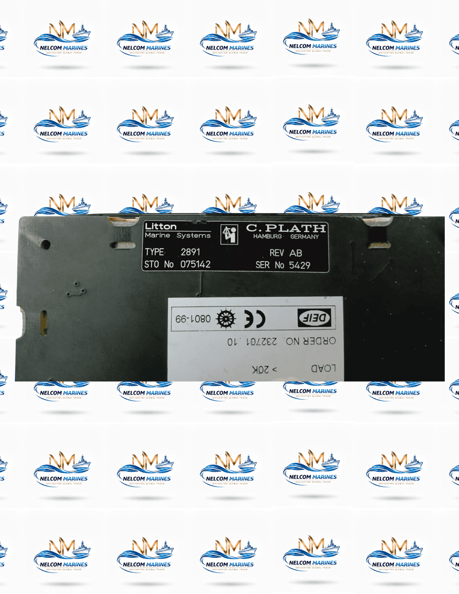 Used DEIF DLQ144-PC-PY 2891 DLQ144 PC-PY 2891 RUDDER ANGLE INDICATOR - MARINE NAVIGATION Alang Spare Parts Market - View 2