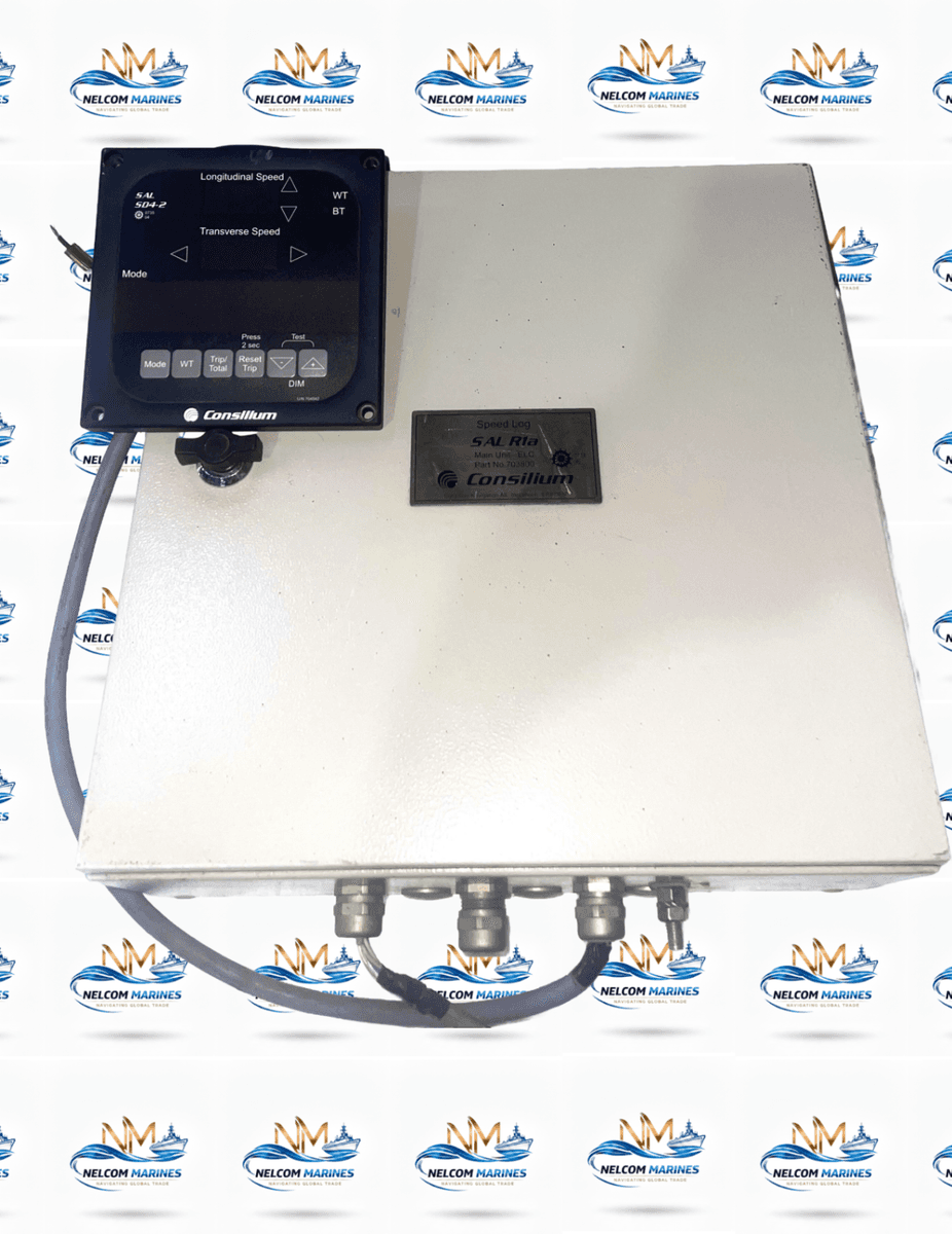 Click to enlarge Used CONSILIUM SAL R1A CONSILIUM SAL R1A MARINE SPEED LOG - MARINE NAVIGATION from Alang Ship Breaking Yard