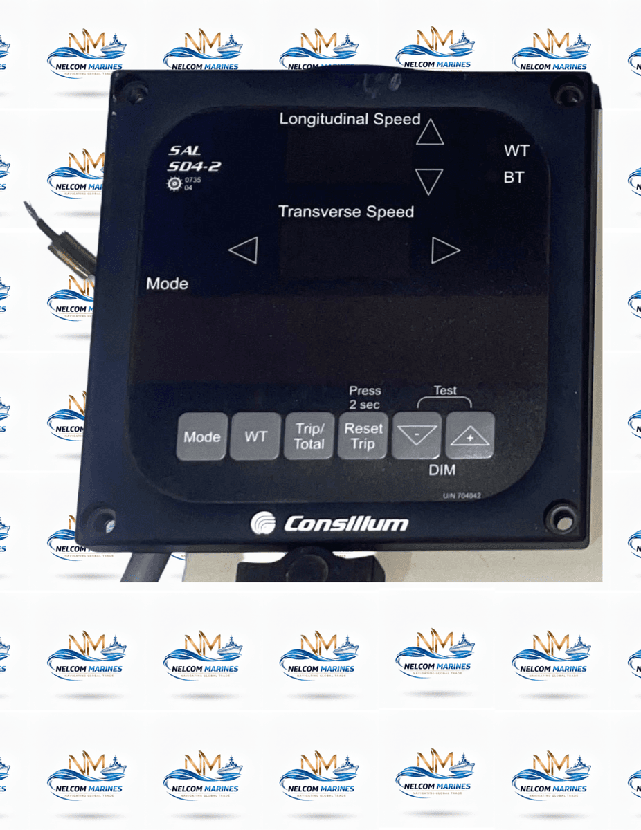 Used CONSILIUM SAL R1A CONSILIUM SAL R1A MARINE SPEED LOG - MARINE NAVIGATION - Alang Marine Spares