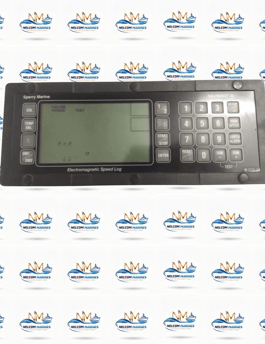 Used SPERRY MARINE NAVIKNOT3 SPERRY MARINE C.PLATH NAVIKNOT 3 ELECTROMAGNETIC SPEED LOG - MARINE NAVIGATION Alang Spare Parts Market - View 2