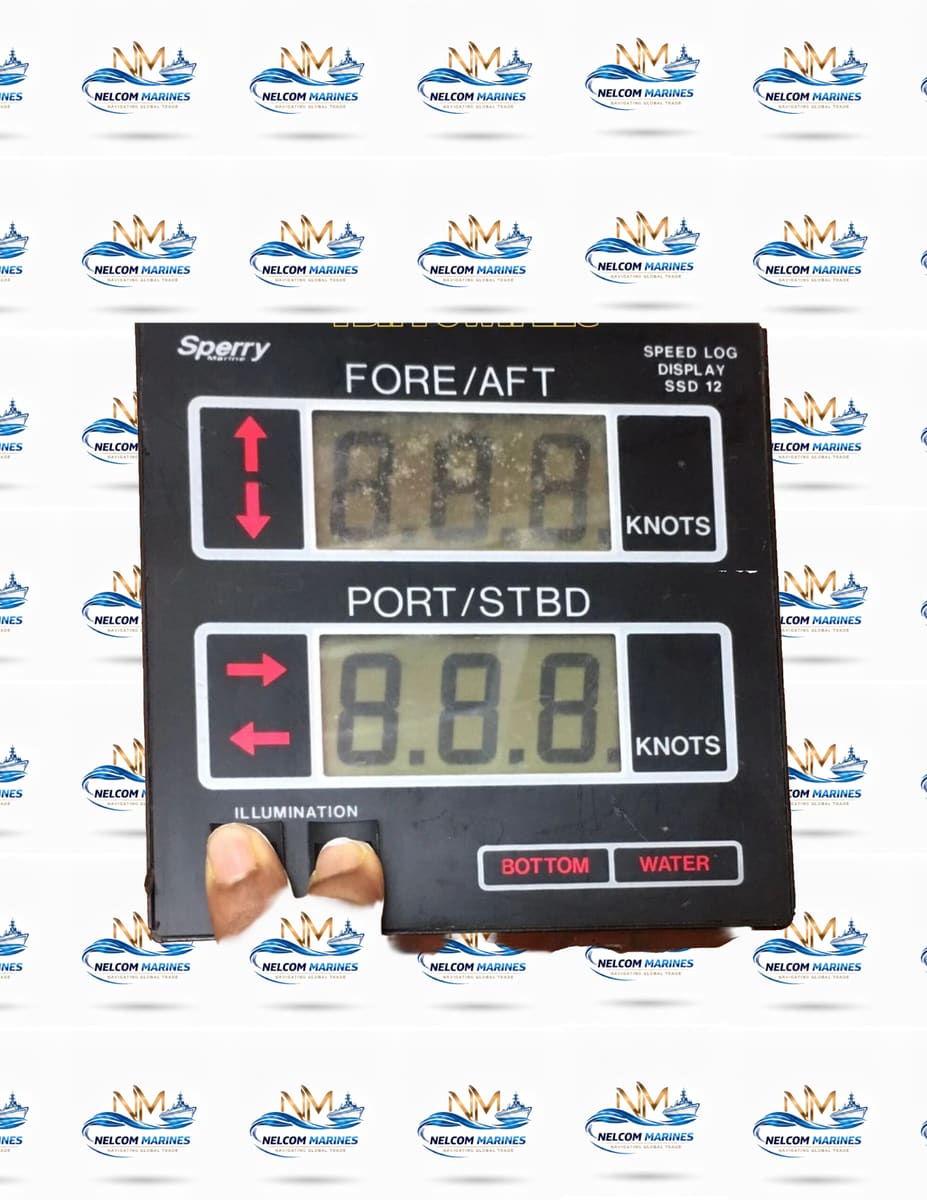 Click to enlarge Used SPERRY MARINE SSD 12 SPERRY MARINE SSD 12 SPEED LOG - MARINE NAVIGATION from Alang Ship Breaking Yard