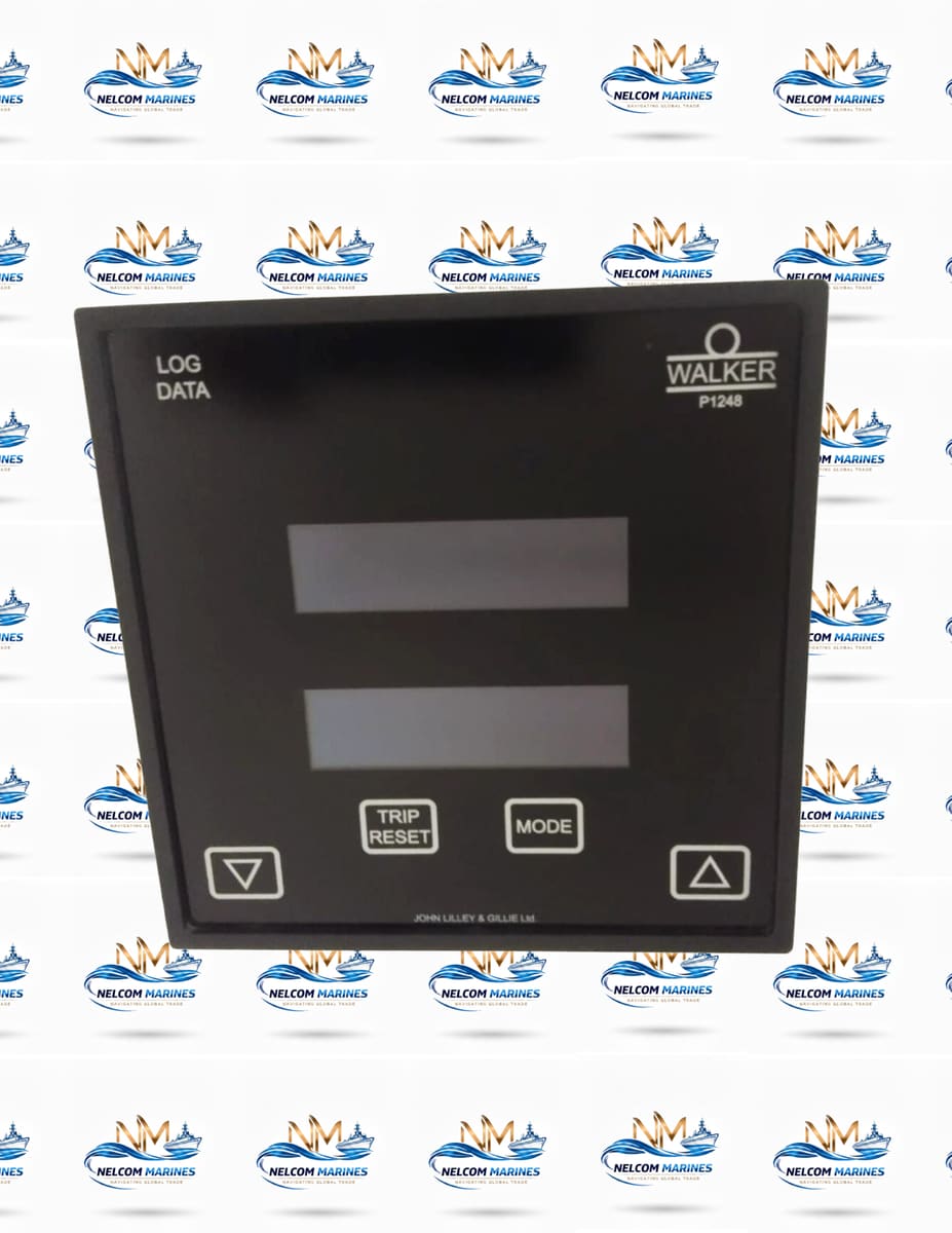 Used WALKER P1248 LOG INDICATOR WALKER P1248 LOG INDICATOR REPEATER - MARINE NAVIGATION - Alang Marine Spares