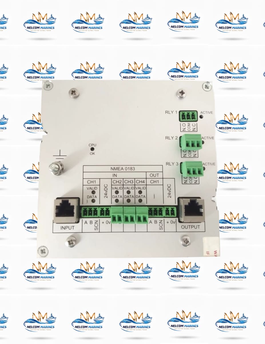Used WALKER P1248 LOG INDICATOR WALKER P1248 LOG INDICATOR REPEATER - MARINE NAVIGATION Alang Spare Parts Market - View 4