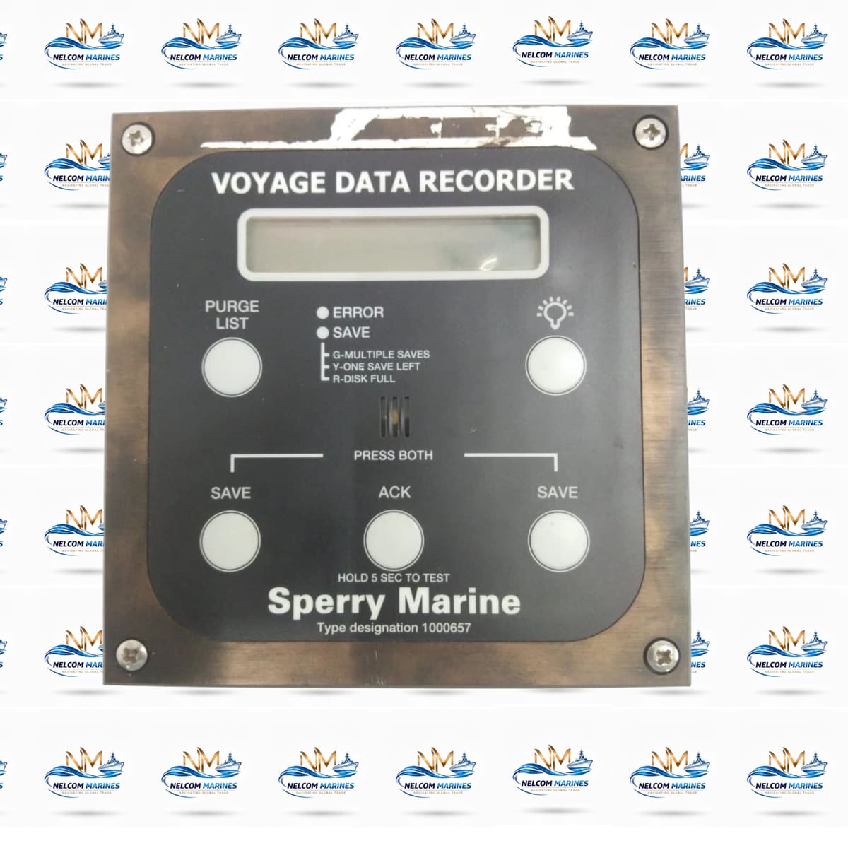 Used SPERRY MARINE 1000657 SPERRY MARINE TYPE 1000657 MARINE VDR CONTROL PANEL - MARINE NAVIGATION - Alang Marine Spares
